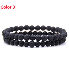 Natural Stone Beaded Bracelet Set for Men