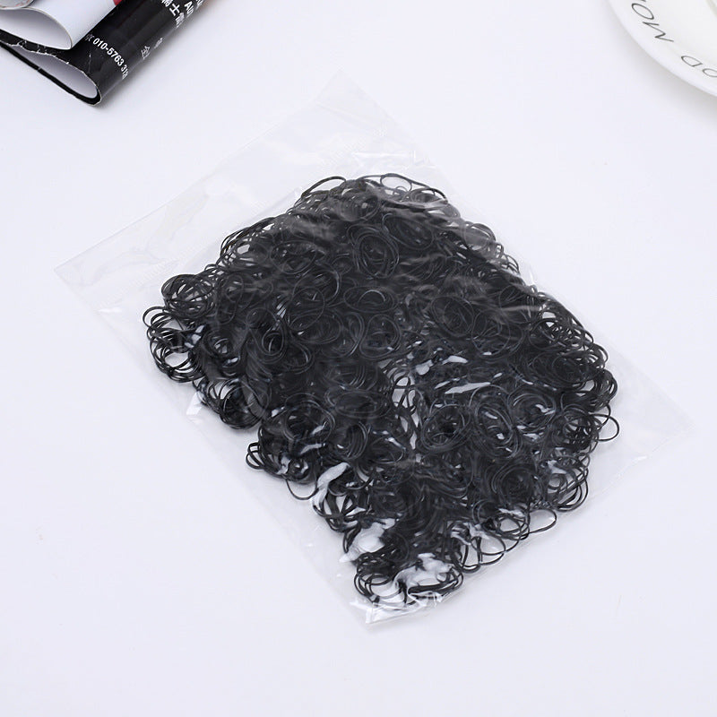 1000pcs Colorful Mini Rubber Bands Hair Elastics Ties Ponytail Holder