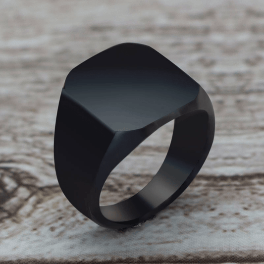 Men's Square Ring Wedding Engagement Jewelry Casual Accessories Gift