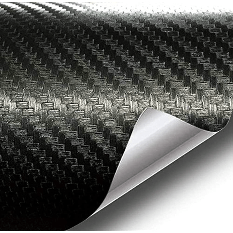 Carbon Fiber Film Waterproof Car Stickers Vinyl Sheet Roll DIY Decals