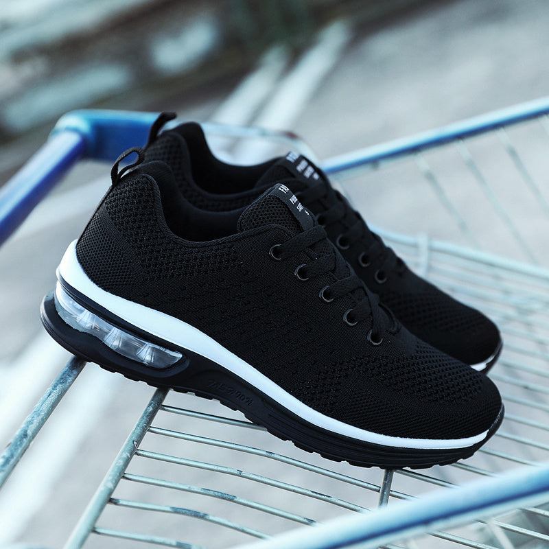 Men's Knitted Walking Shoes Lightweight Comfy Casual Shoes