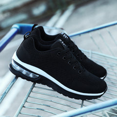 Men's Knitted Walking Shoes Lightweight Comfy Casual Shoes