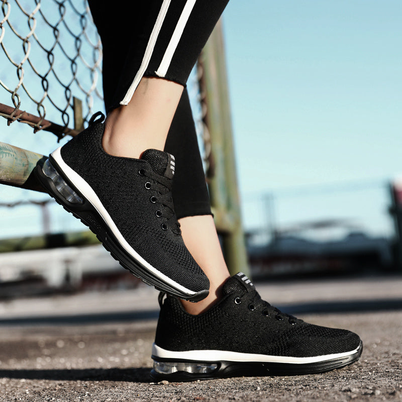 Men's Knitted Walking Shoes Lightweight Comfy Casual Shoes