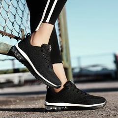 Men's Knitted Walking Shoes Lightweight Comfy Casual Shoes