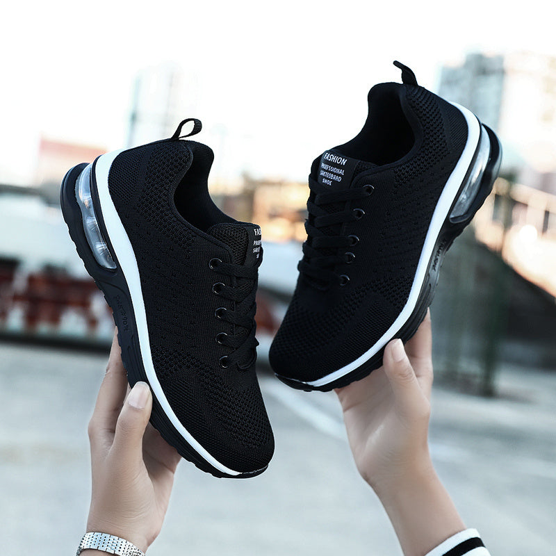 Men's Knitted Walking Shoes Lightweight Comfy Casual Shoes