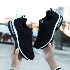 Men's Knitted Walking Shoes Lightweight Comfy Casual Shoes