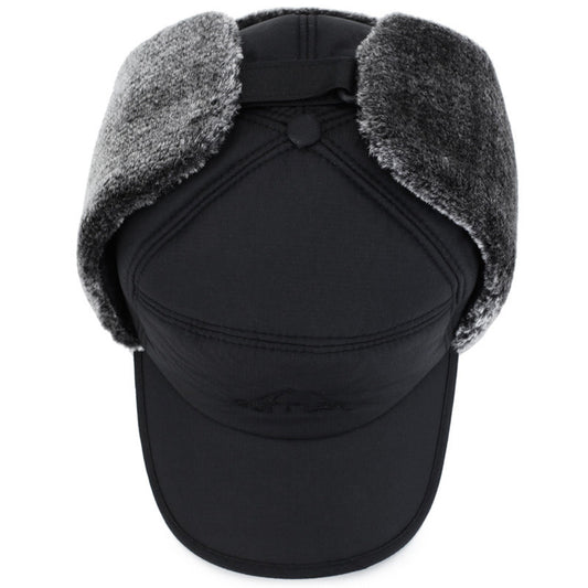 Fleece Balaclava Cap for 55-88cm Head Circumference, Face Cover, Detachable Cap