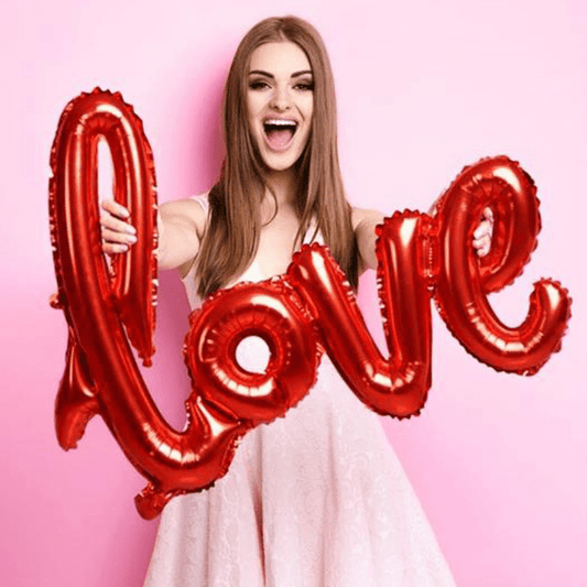 43'' Red LOVE Balloon - Ideal for Decorations