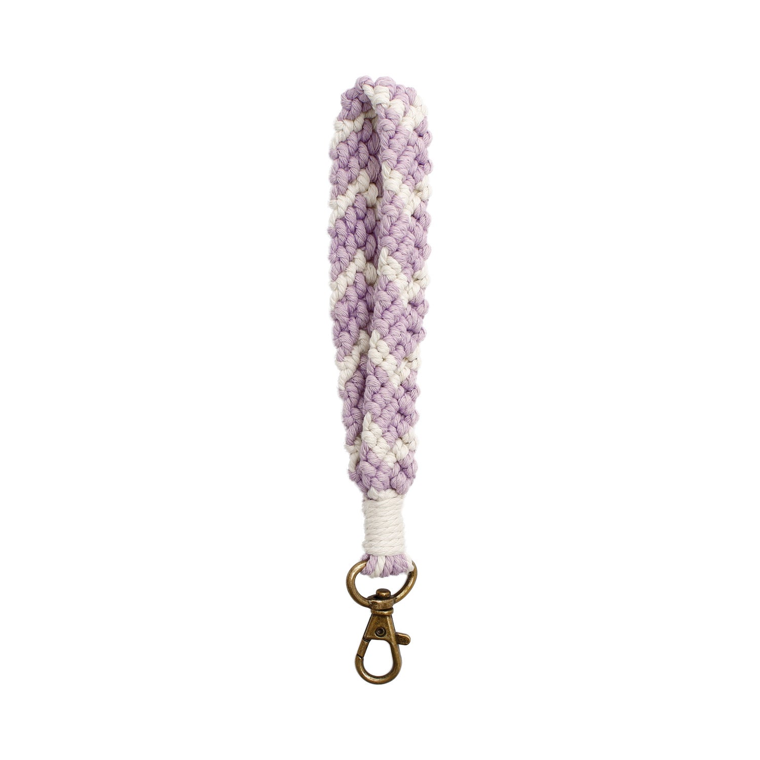 Boho Rope Keychain - Car Accessory for Key Storage