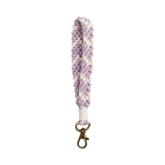 Boho Rope Keychain - Car Accessory for Key Storage