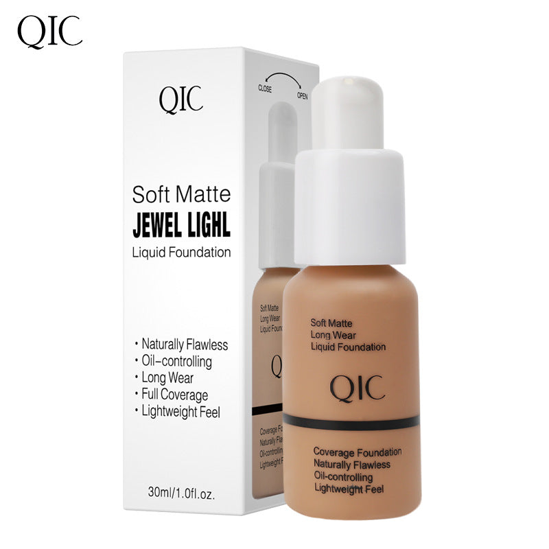 Matte Finish Full Coverage Foundation & Concealer