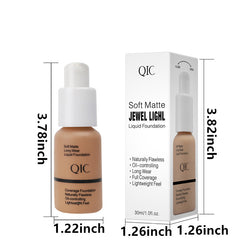 Matte Finish Full Coverage Foundation & Concealer