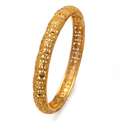 24K Plated Wedding Bangles Ethiopian Jewelry Women Arab Birthday