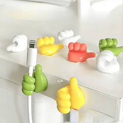 5pcs Cable Clips Organizer for Home Office and Car, Keep Cords Tidy