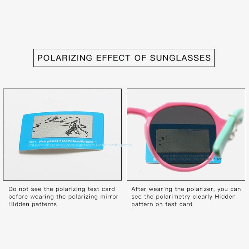 Boys Casual Polarized Sunglasses UV Protection Sunglass for Outdoor Activities