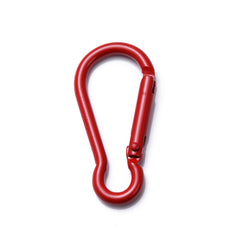 5pcs Mix Carabiner D Ring Key Chain Clip Spring Gate Safety Buckle Kayrings