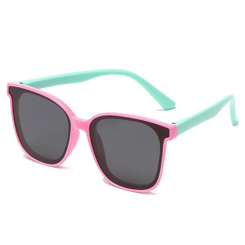 Boys Casual Polarized Square Sunglasses UV Protection Sunglass