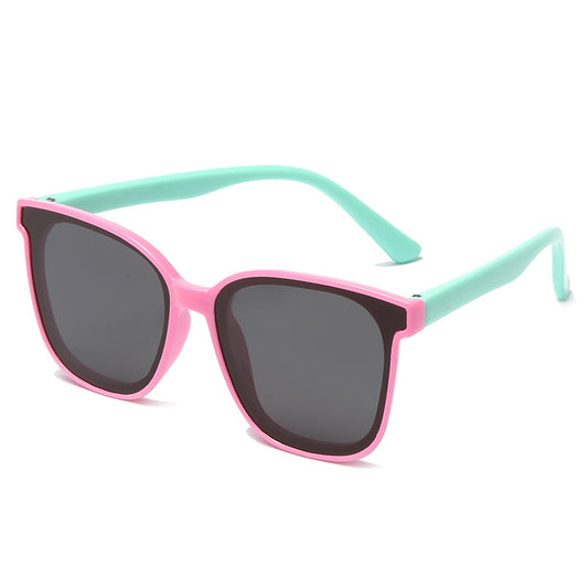 Boys Casual Polarized Square Sunglasses UV Protection Sunglass