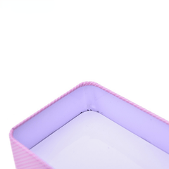 Mini Tin Metal Container Stylish Storage Box Jewelry Cards Coins