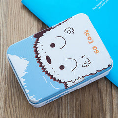 Mini Tin Metal Container Stylish Storage Box Jewelry Cards Coins