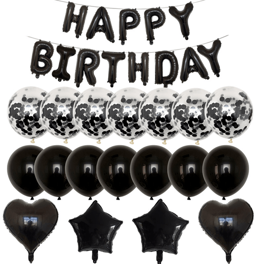 31pcs Colorful Latex Balloons Set for Birthday Wedding Party Decorations