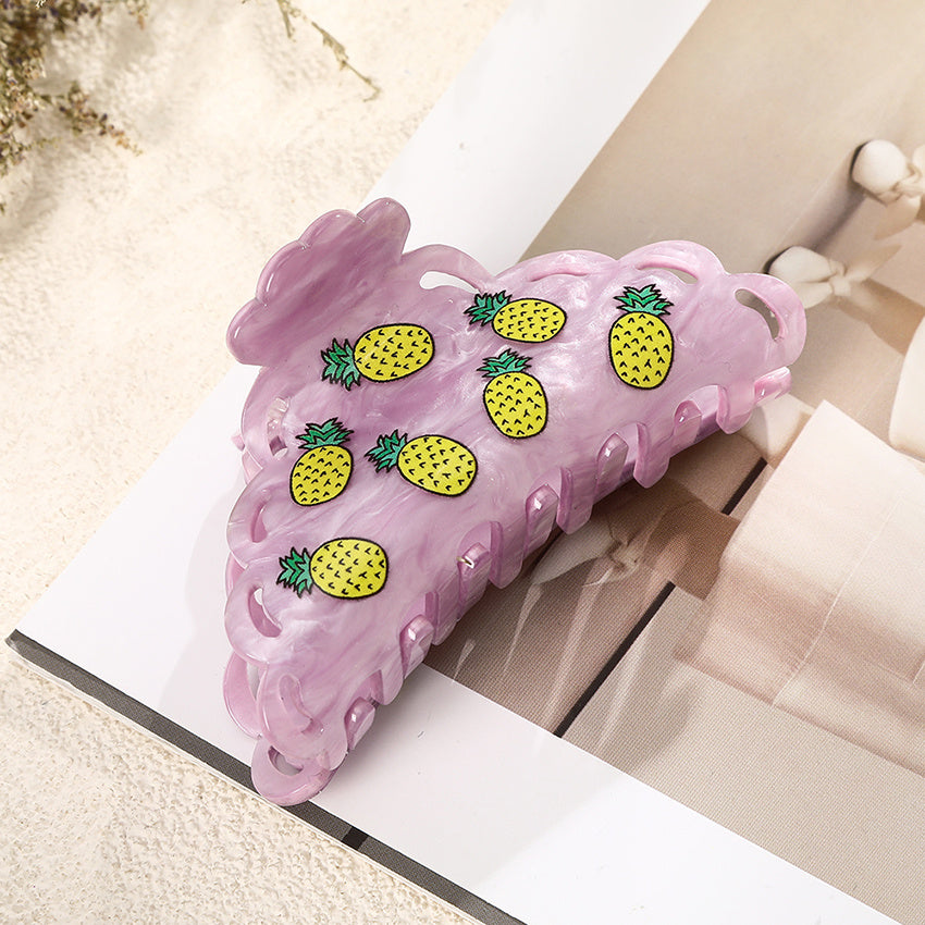 Fruit Hair Claw Clips Large Sweet Styling Accessories 1pc