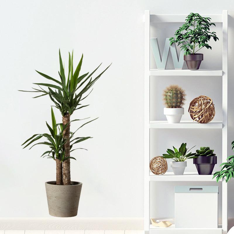Green Plant Potted Stickers for Home Decor Self Adhesive Wall Decals