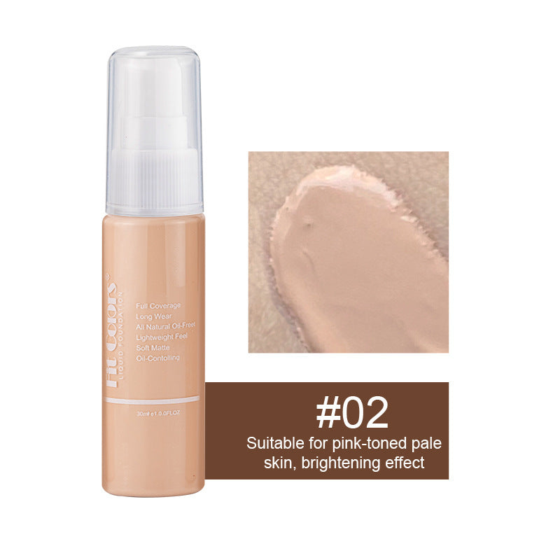 Nourishing Liquid Foundation with Concealer, Brightening, and Covering