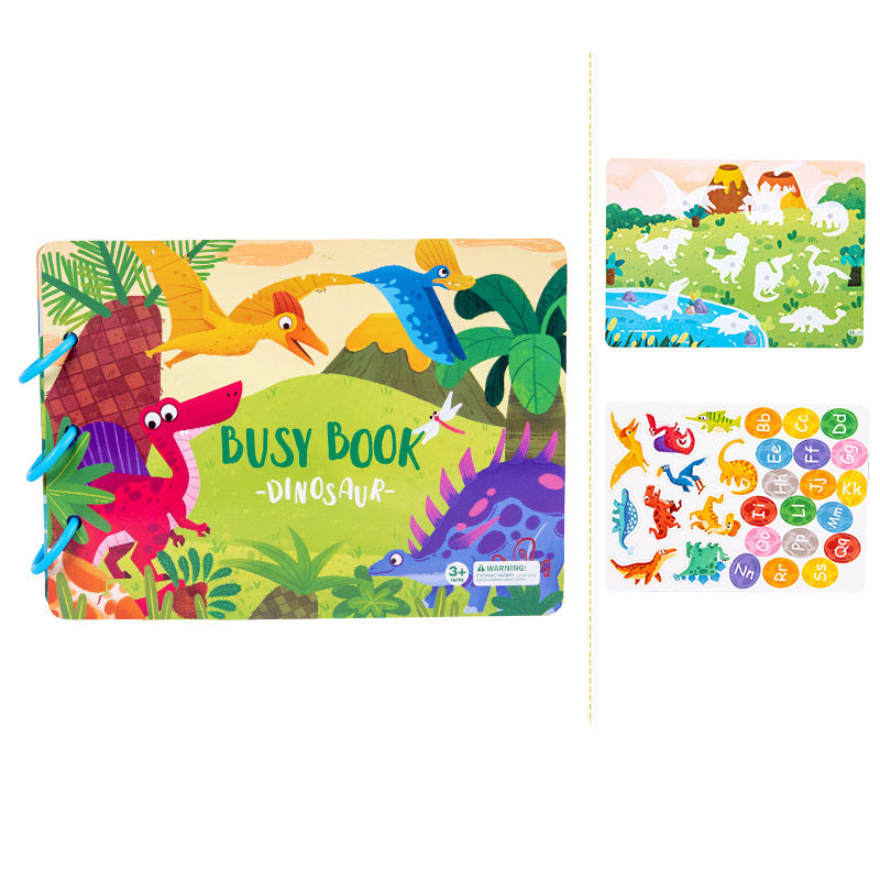 Montessori Toddler Busy Book Sensory Educational Toys