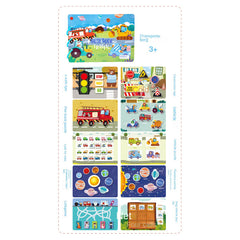 Montessori Toddler Busy Book Sensory Educational Toys