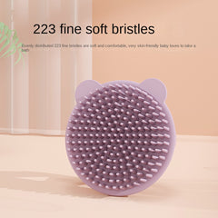 SkinSoother Baby Bath Silicone Brush - Gentle Exfoliation & Massage