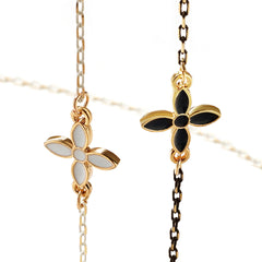 Boho Clover Eyeglasses Chain Anti Slip Glasses Holder Four Leaf Clover Chain