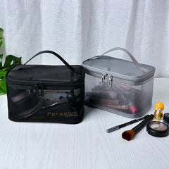 Mesh Cosmetic Organizer Travel Toiletry Bag Portable Makeup Bag