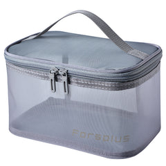 Mesh Cosmetic Organizer Travel Toiletry Bag Portable Makeup Bag