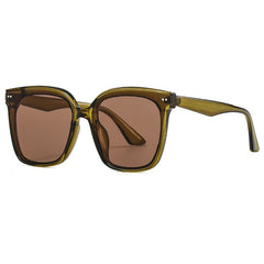 Square Large Frame Sunglasses UV Protection Women Eyewear