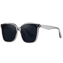 Square Large Frame Sunglasses UV Protection Women Eyewear