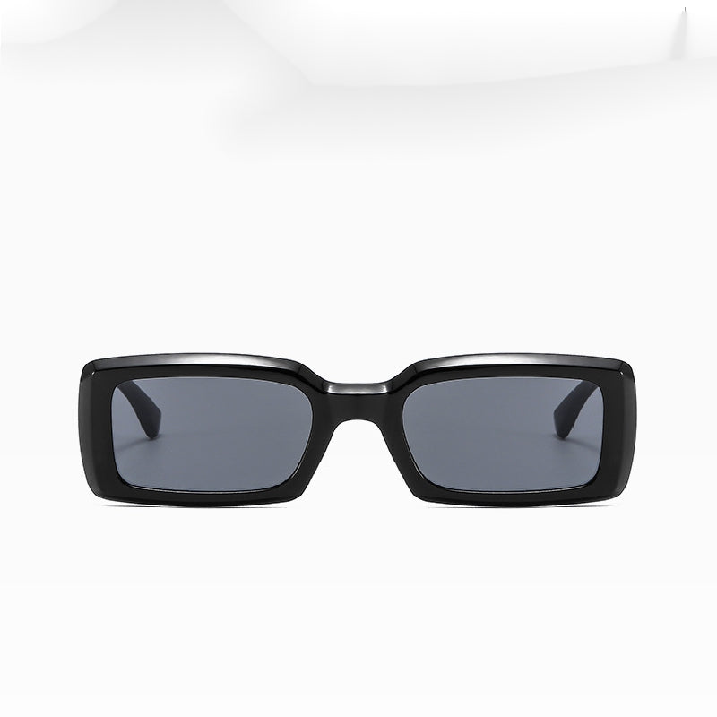 Rectangle Mirrored Sports Sunglasses Y2K Punk Vintage Sunshade