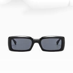 Rectangle Mirrored Sports Sunglasses Y2K Punk Vintage Sunshade
