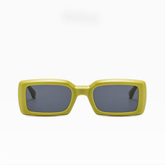 Rectangle Mirrored Sports Sunglasses Y2K Punk Vintage Sunshade