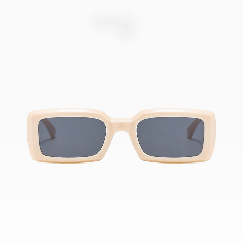 Rectangle Mirrored Sports Sunglasses Y2K Punk Vintage Sunshade