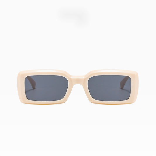 Rectangle Mirrored Sports Sunglasses Y2K Punk Vintage Sunshade