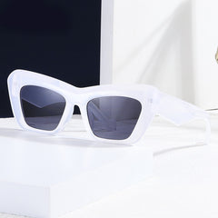 Y2K Cat Eye Sunglasses Vintage Square Sunshade Eyeglasses