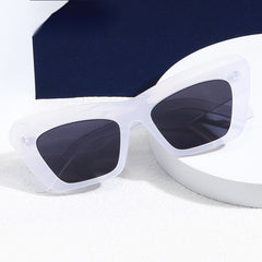 Y2K Cat Eye Sunglasses Vintage Square Sunshade Eyeglasses