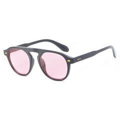 Round Frame Vintage Sunglasses UV Protection Classic Hiking Travel Eyeglasses
