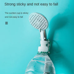 Punch Bathroom Shower Sprinkler Rack Wall Suction Cup Storage Organizer