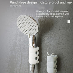 Punch Bathroom Shower Sprinkler Rack Wall Suction Cup Storage Organizer