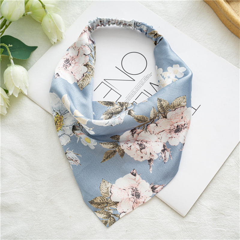 Boho Head Printed Hair Kerchief Scarf for Women