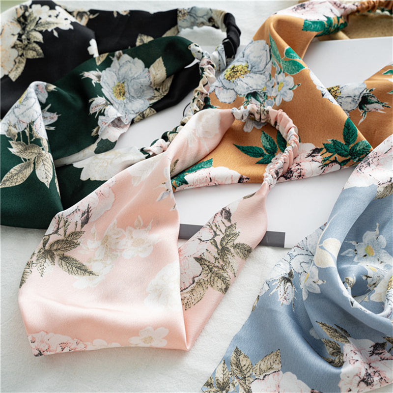 Boho Head Printed Hair Kerchief Scarf for Women