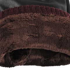 Unisex Warm Waterproof Touchscreen Leather Gloves