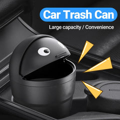 Leakproof Car Trash Can Universal Auto Organizer Storage Box